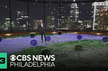 Snow, rain mix leads to wet Saturday morning in Philadelphia area