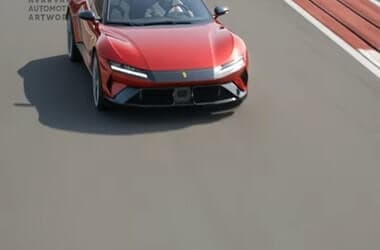 Ferrari Elettrica Throws the Digital Ball Into Lamborghini’s Backyard