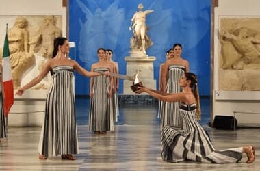 Olympic flame begins journey to Milan Cortina Games with ceremony in Greece